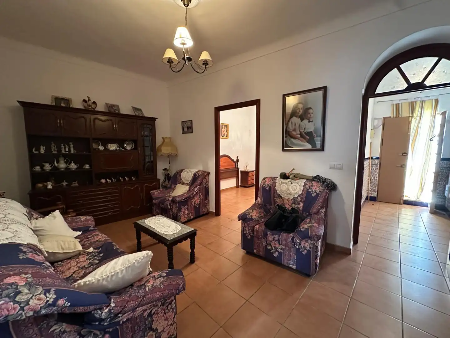 Sala d'estar de Casa o xalet en venda en Fuentes de Andalucía