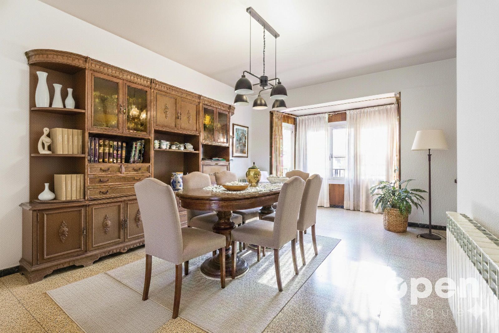Dining room of Single-family semi-detached for sale in Terrassa  with Heating, Terrace and Storage room