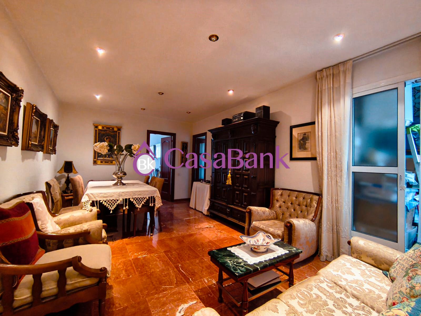 Sala d'estar de Pis en venda en  Córdoba Capital amb Aire condicionat i Terrassa