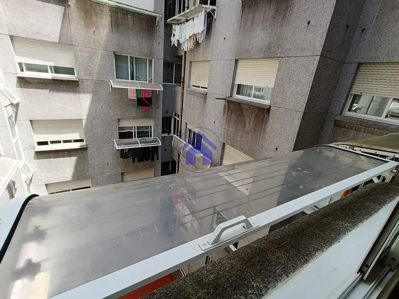 Terraza de Piso de alquiler en Vigo  con Calefacción, Parquet y Amueblado