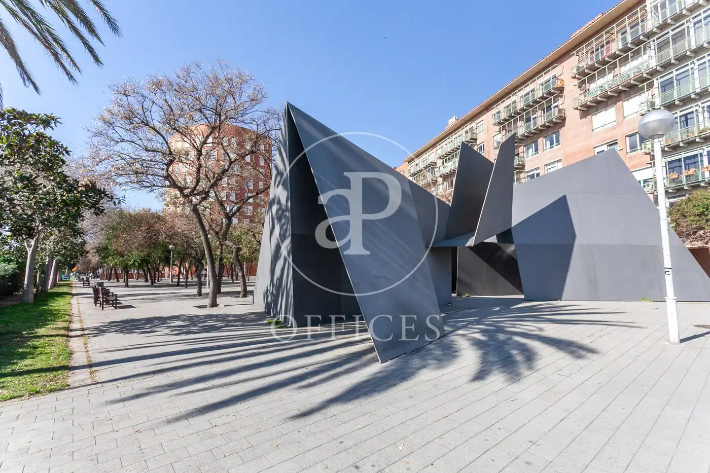 Vista exterior de Oficina de alquiler en Barcelona con Aire acondicionado y Calefacción
