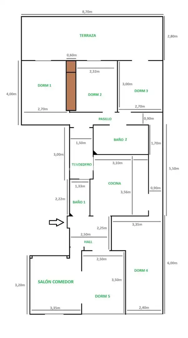 Piso con ascensor en venta en Barrio de Salamanca, imagen 22