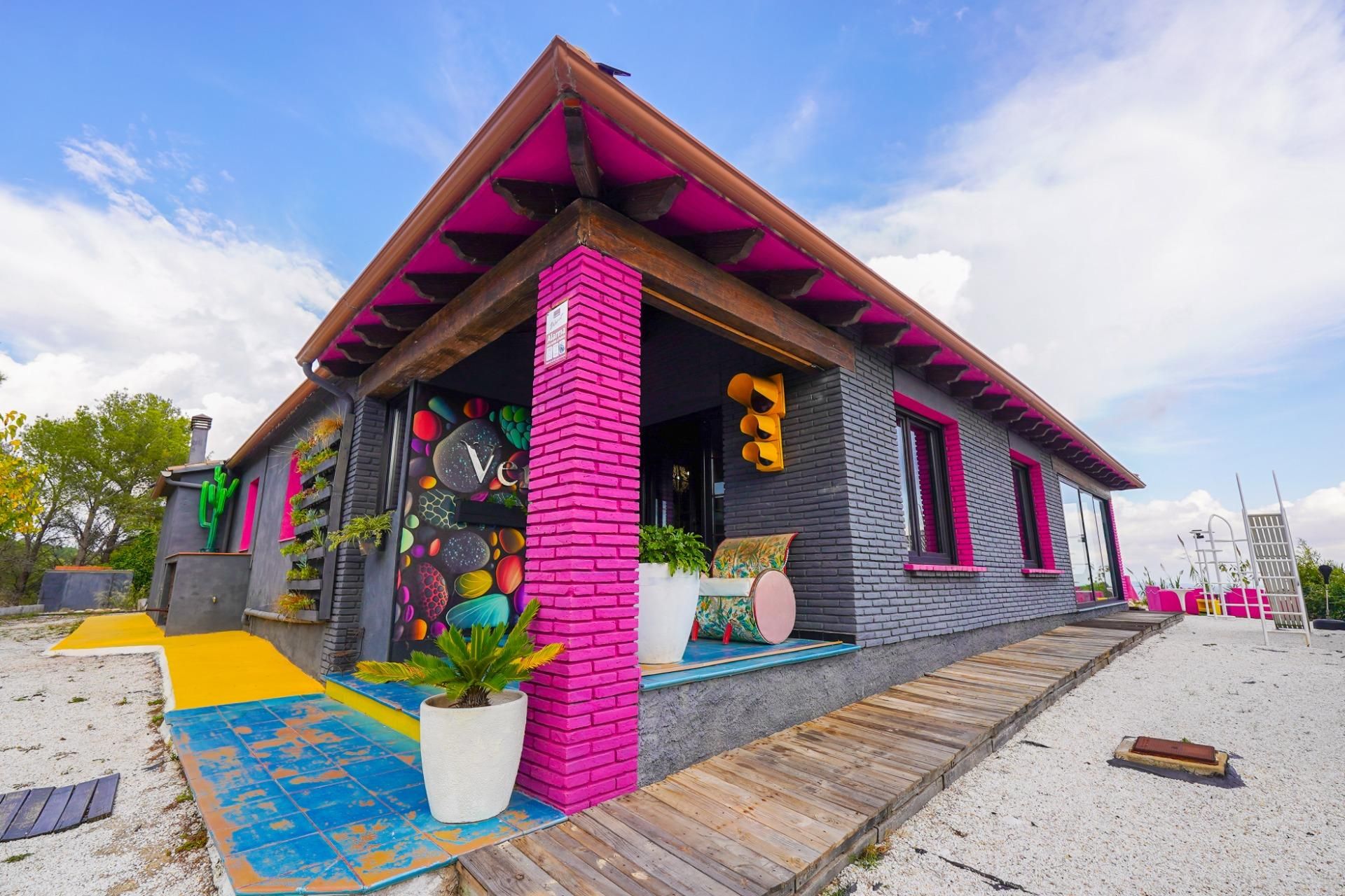 Vista exterior de Finca rústica en venta en Alió con Jardín privado, Parquet y Terraza