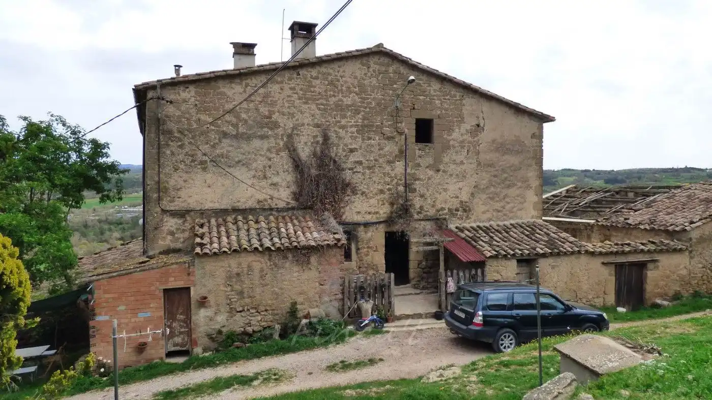 Vista exterior de Finca rústica en venda en Castellterçol amb Traster