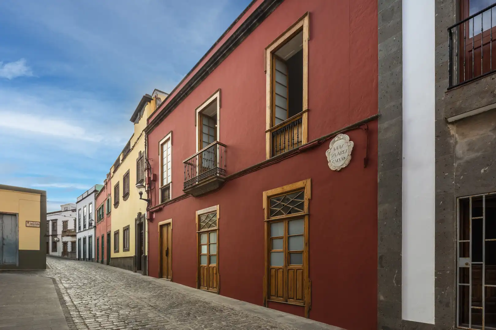 Vista exterior de Casa adosada en venda en Santa María de Guía de Gran Canaria amb Terrassa, Moblat i Balcó