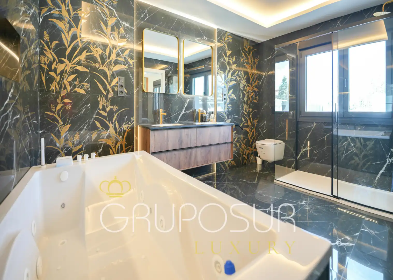 Baño de Casa o chalet en venta en Valladolid con Aire acondicionado, Calefacción y Jardín privado