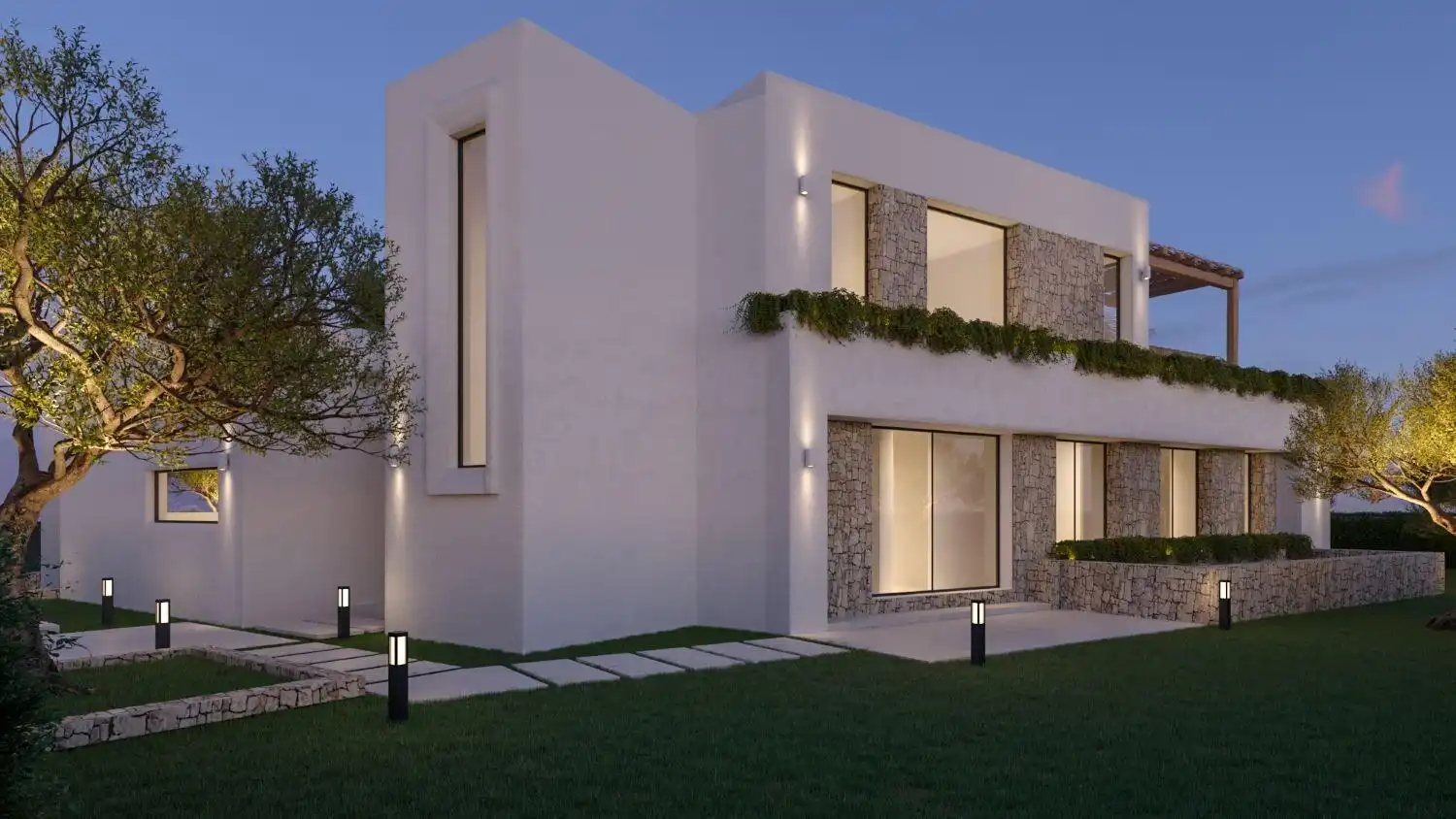 Vista exterior de Casa o xalet en venda en Jávea / Xàbia