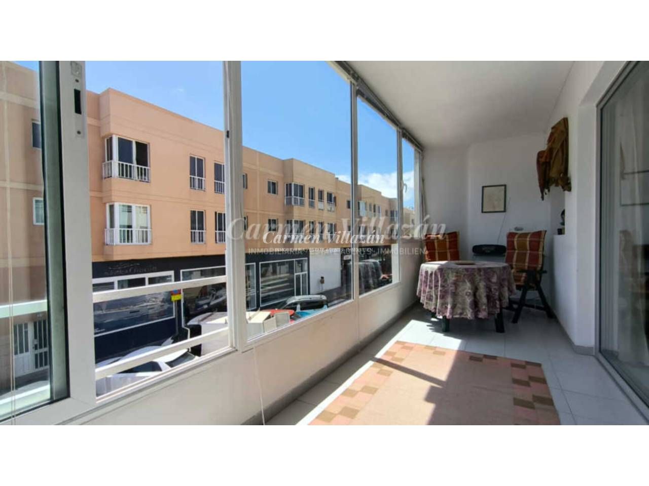 Vista exterior de Pis en venda en La Oliva amb Terrassa i Moblat