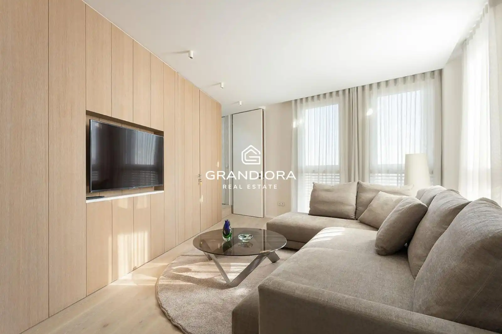 Sala de estar de Ático en venta en Barcelona con Terraza, Amueblado y Alarma