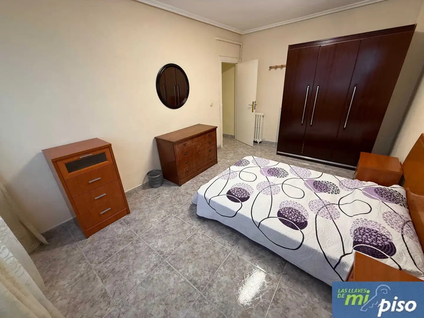Schlafzimmer von Wohnung zum Verkauf in Valladolid mit Heizung, Terrasse und Möbliert