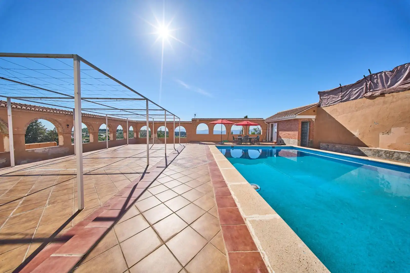 Piscina de Casa o chalet en venta en Nívar con Jardín privado, Terraza y Trastero