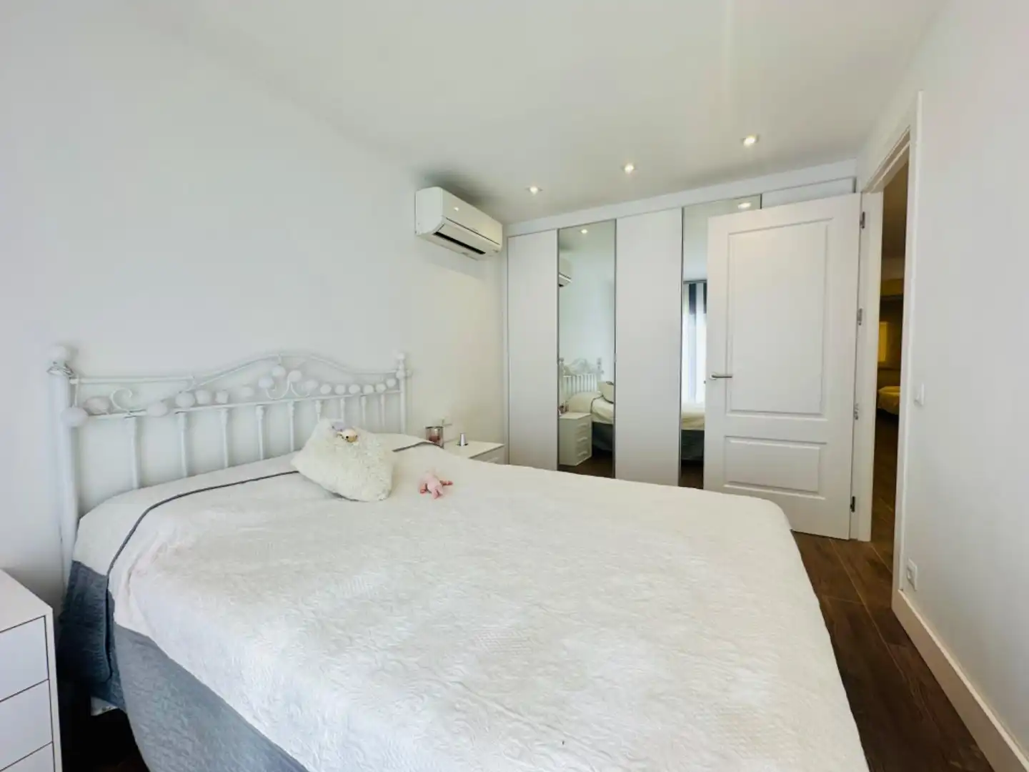 Bedroom of Houses for sale in Alcanar  with Air Conditioner, Private garden and Parquet flooring