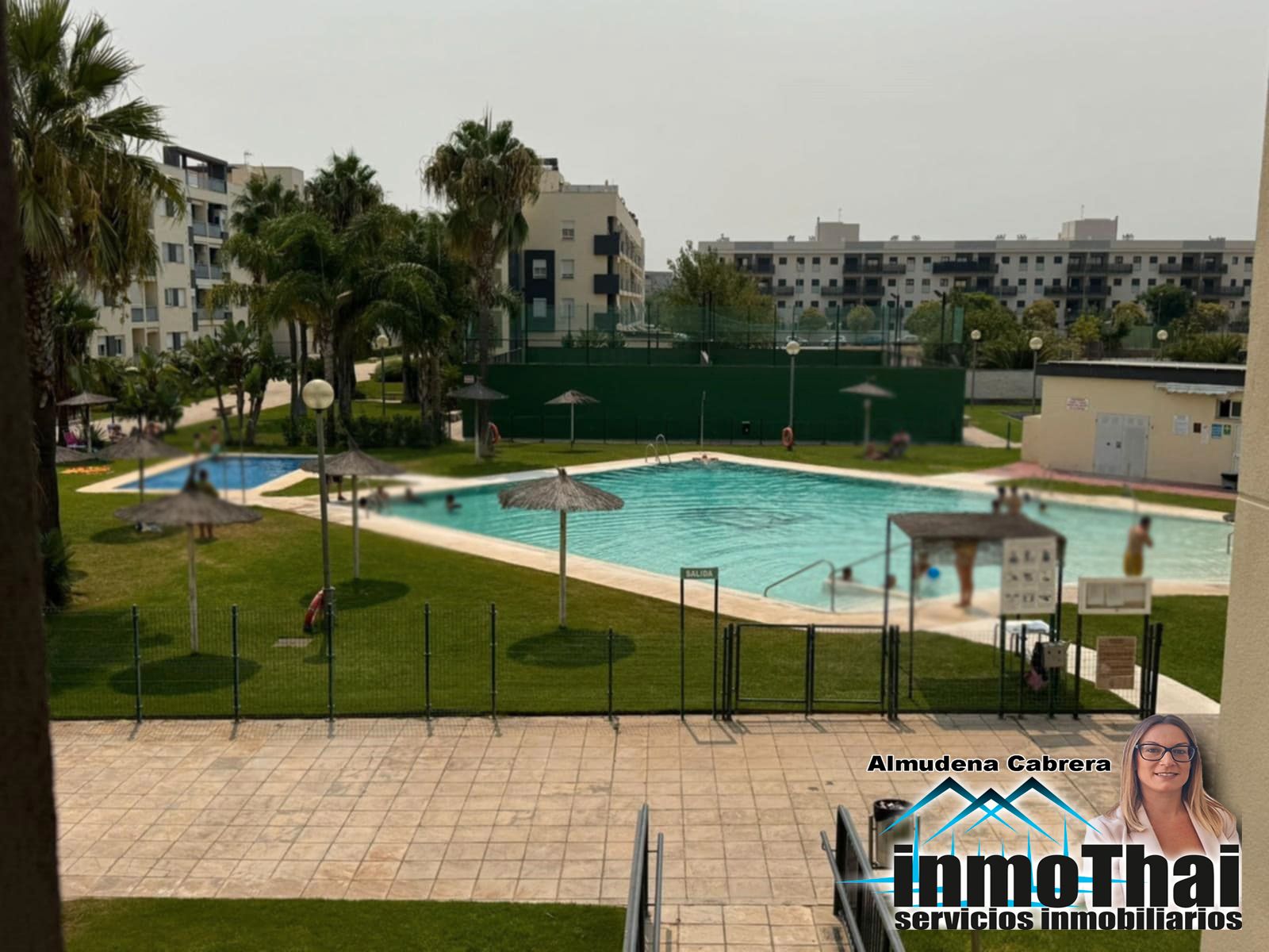 Piscina de Pis en venda en Jerez de la Frontera amb Aire condicionat, Terrassa i Piscina comunitària