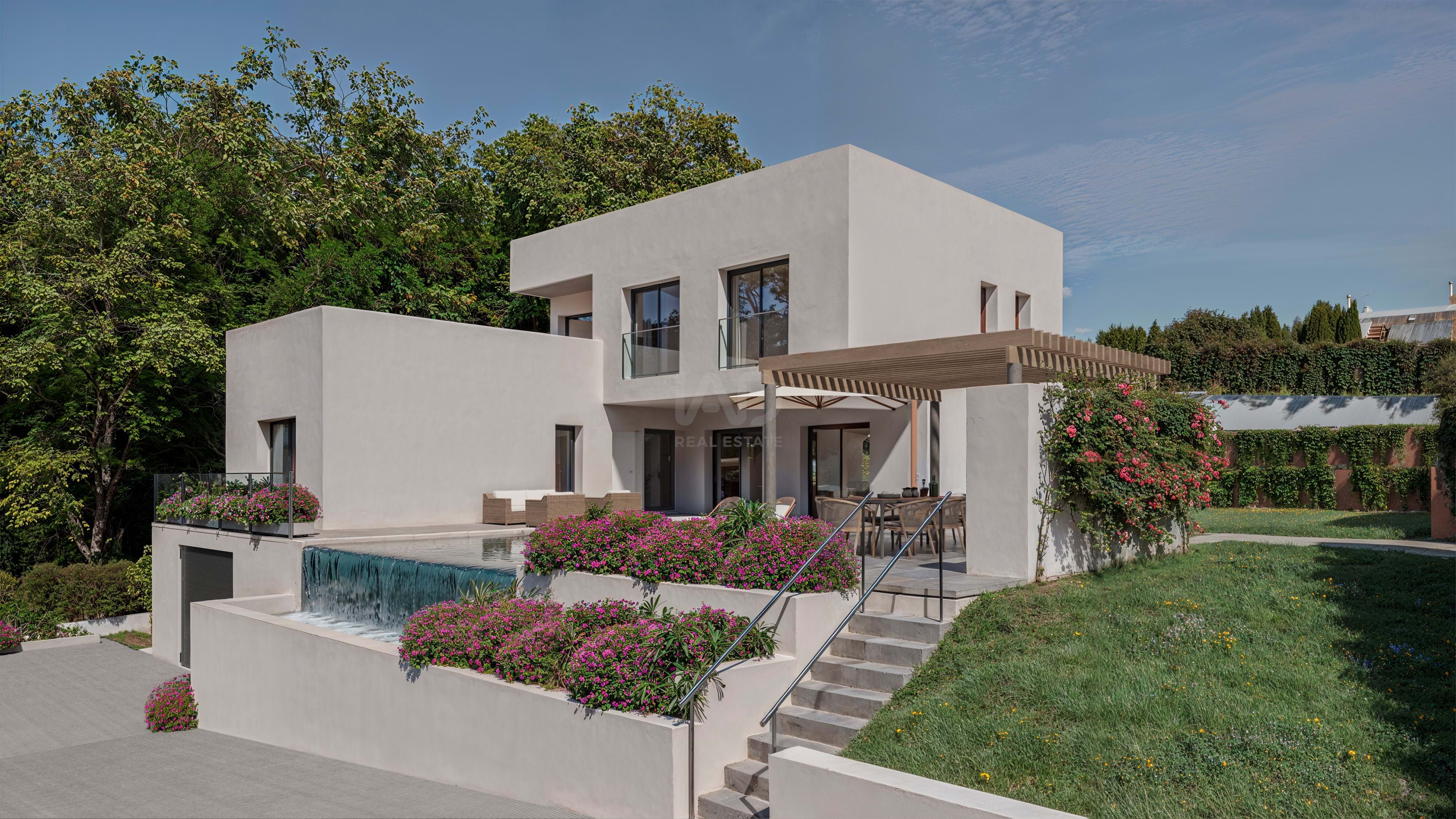 Vista exterior de Casa o chalet en venta en Sant Andreu de Llavaneres con Aire acondicionado, Calefacción y Terraza