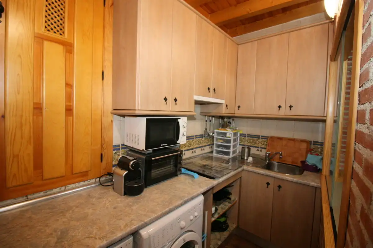 Cocina de Casa o chalet en venta en Arenas de San Pedro con Calefacción, Parquet y Amueblado