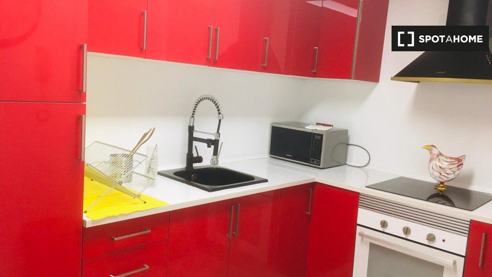 Kitchen of Flat to rent in Pozuelo de Alarcón  with Air Conditioner, Heating and Furnished