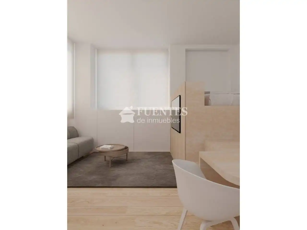 Habitación de Ático de alquiler en Alicante / Alacant con Aire acondicionado, Terraza y Amueblado