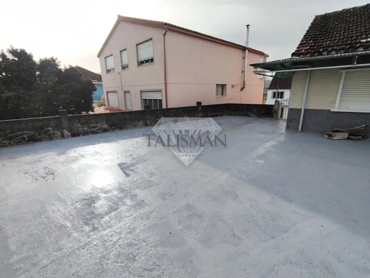 Terraza de Casa adosada en venta en Noia con Calefacción, Jardín privado y Terraza