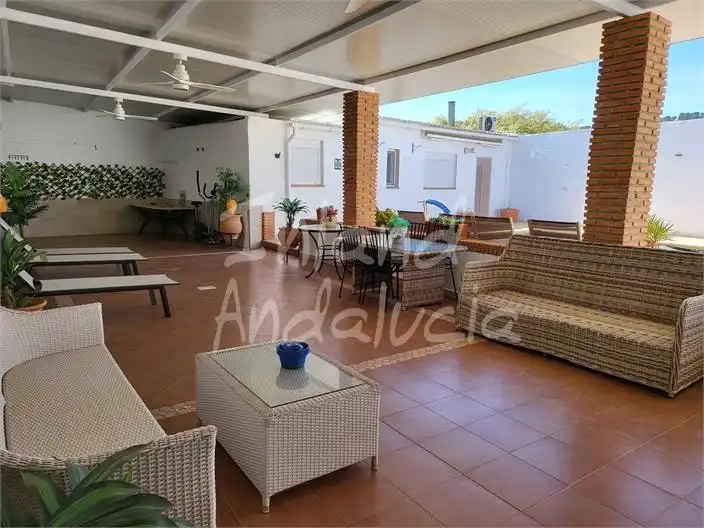 Terrassa de Casa o xalet en venda en Humilladero amb Aire condicionat i Piscina