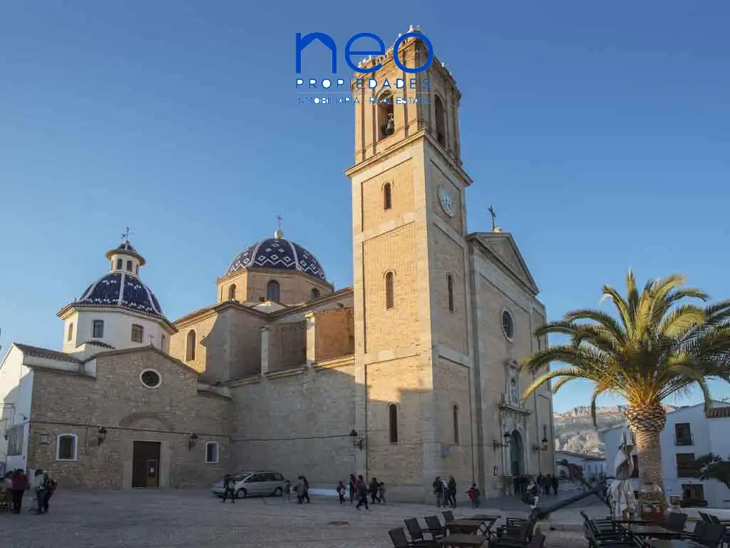 Vista exterior de Apartamento en venta en Altea con Aire acondicionado, Calefacción y Terraza