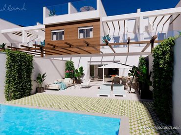 Adosado con piscina en venta en Las Lomas de Rame - Bahía Bella