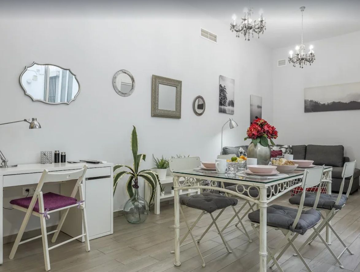 Dining room of Flat to rent in Barberà del Vallès  with Air Conditioner, Storage room and Furnished