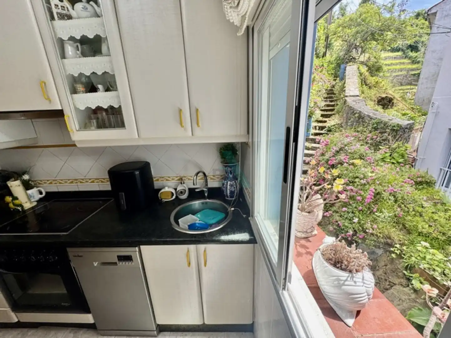 Kitchen of Flat for sale in Ribadesella  with Balcony