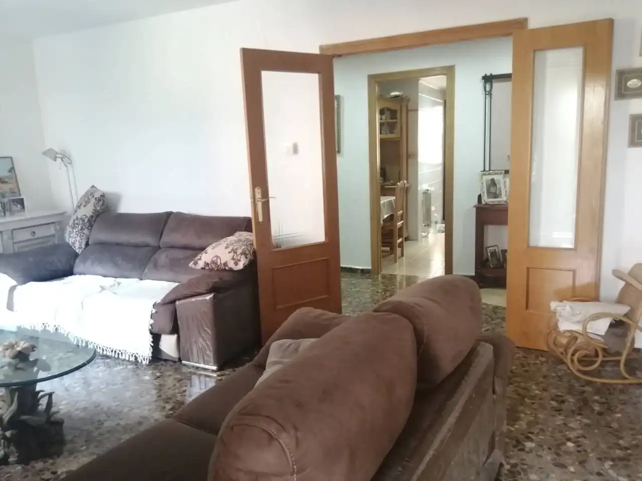 Living room of Flat for sale in Castellón de la Plana / Castelló de la Plana  with Heating, Storage room and Balcony