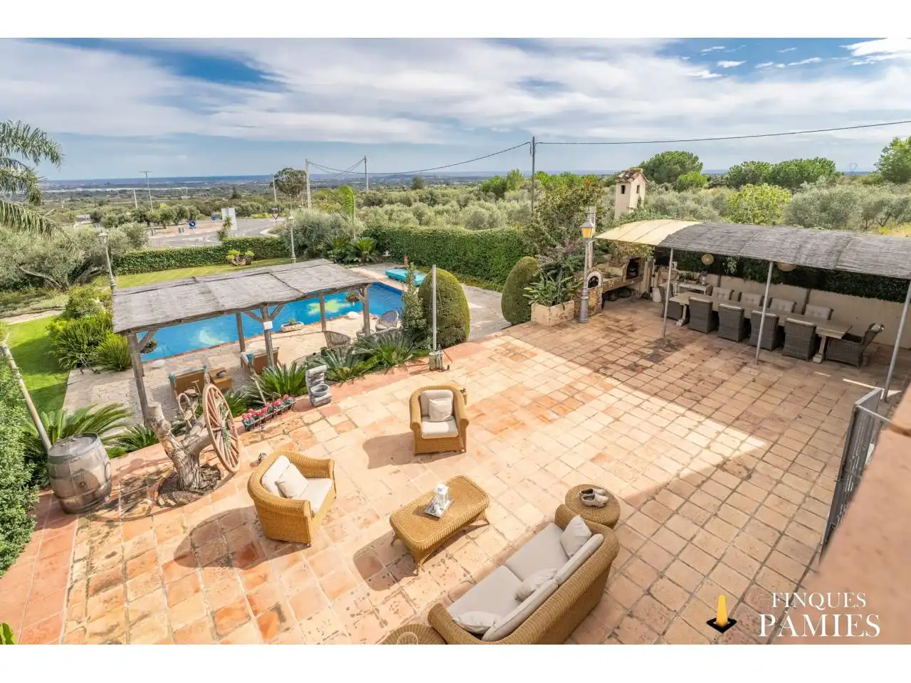 Terraza de Casa o chalet en venta en La Selva del Camp con Calefacción, Jardín privado y Terraza