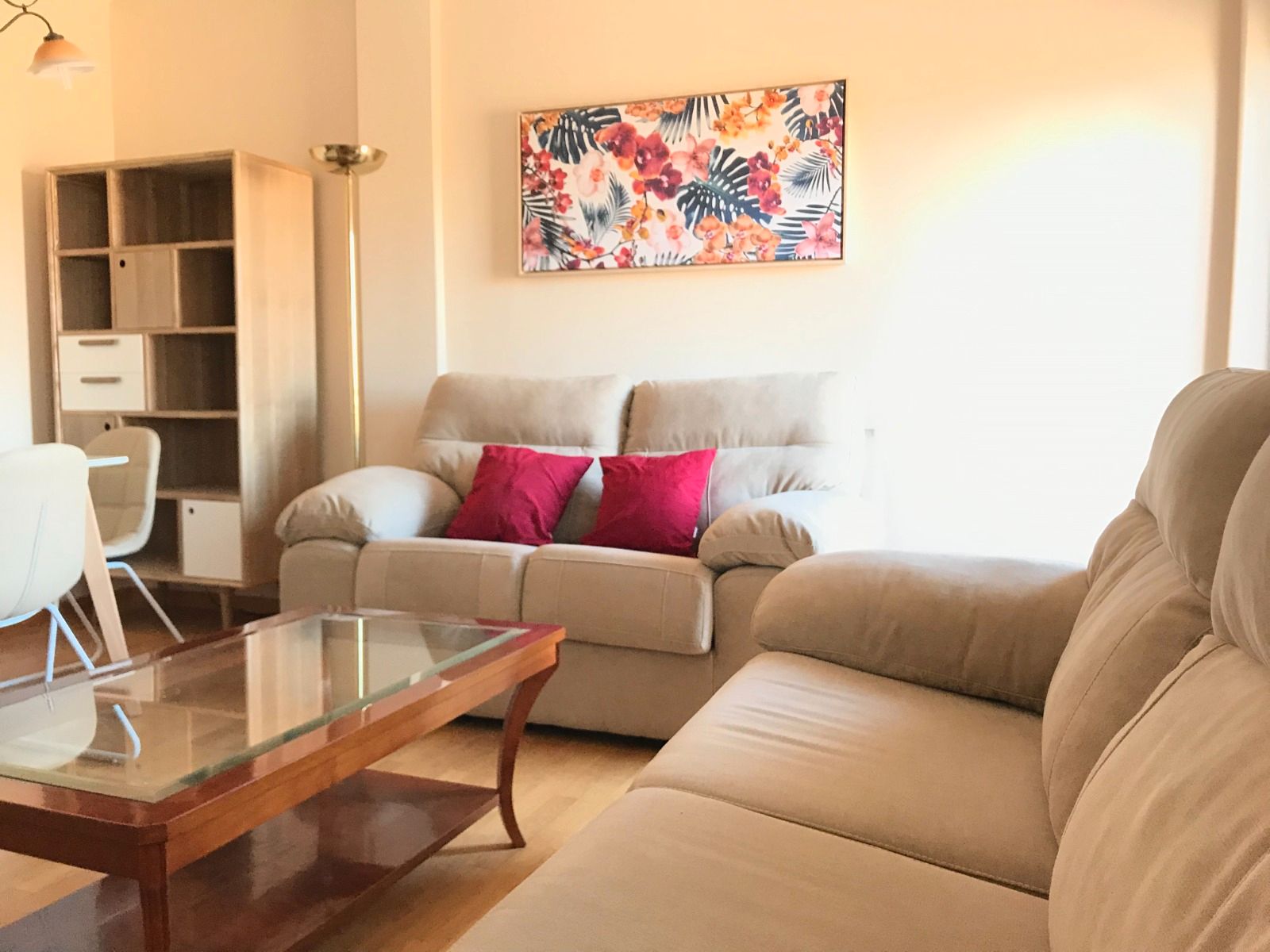 Living room of Apartment to rent in Ciudad Real Capital  with Air Conditioner, Heating and Storage room