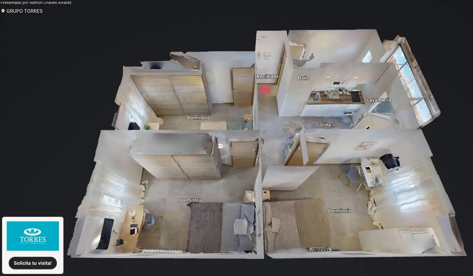 Flat for sale in Granada  with Air Conditioner, Heating and Furnished