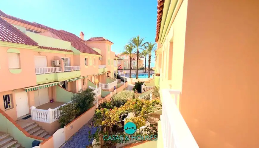 Exterior view of Detached homes for sale in La Manga del Mar Menor  with Air Conditioner, Heating and Private garden