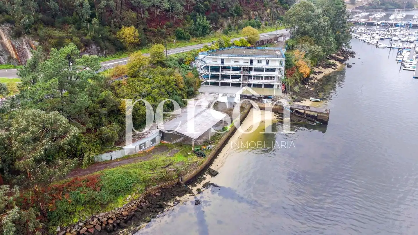 Exterior view of Buildings for sale in Vilaboa, Pontevedra