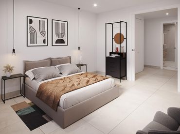 Ático con balcón en venta en Santa Pola ciudad