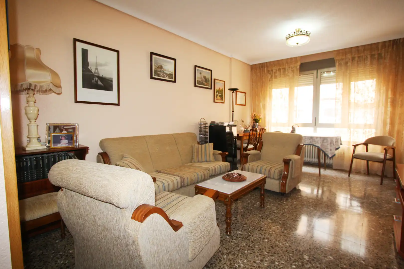 Sala de estar de Piso en venta en  Albacete Capital con Aire acondicionado, Calefacción y Trastero