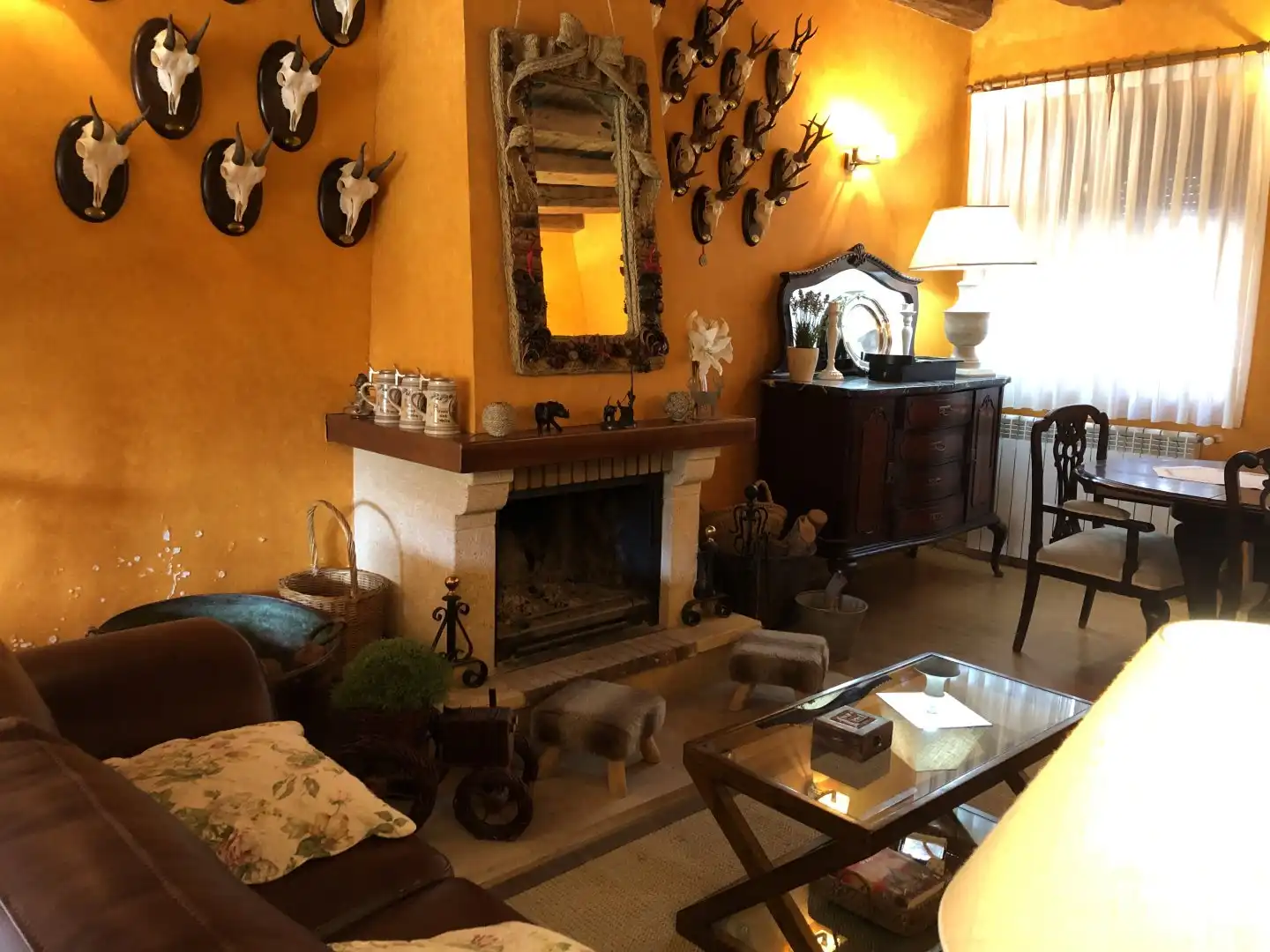 Sala de estar de Casa o chalet en venta en Sepúlveda con Calefacción y Jardín privado