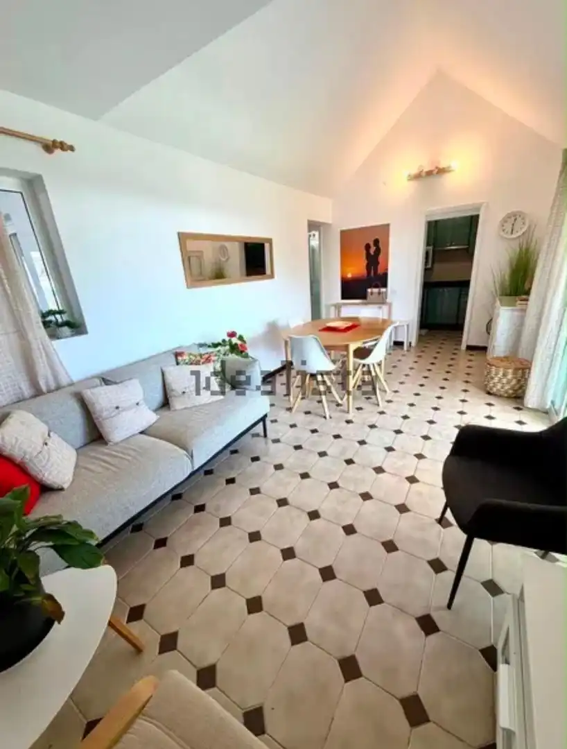 Sala d'estar de Planta baixa de lloguer en San Bartolomé de Tirajana amb Jardí privat, Terrassa i Moblat