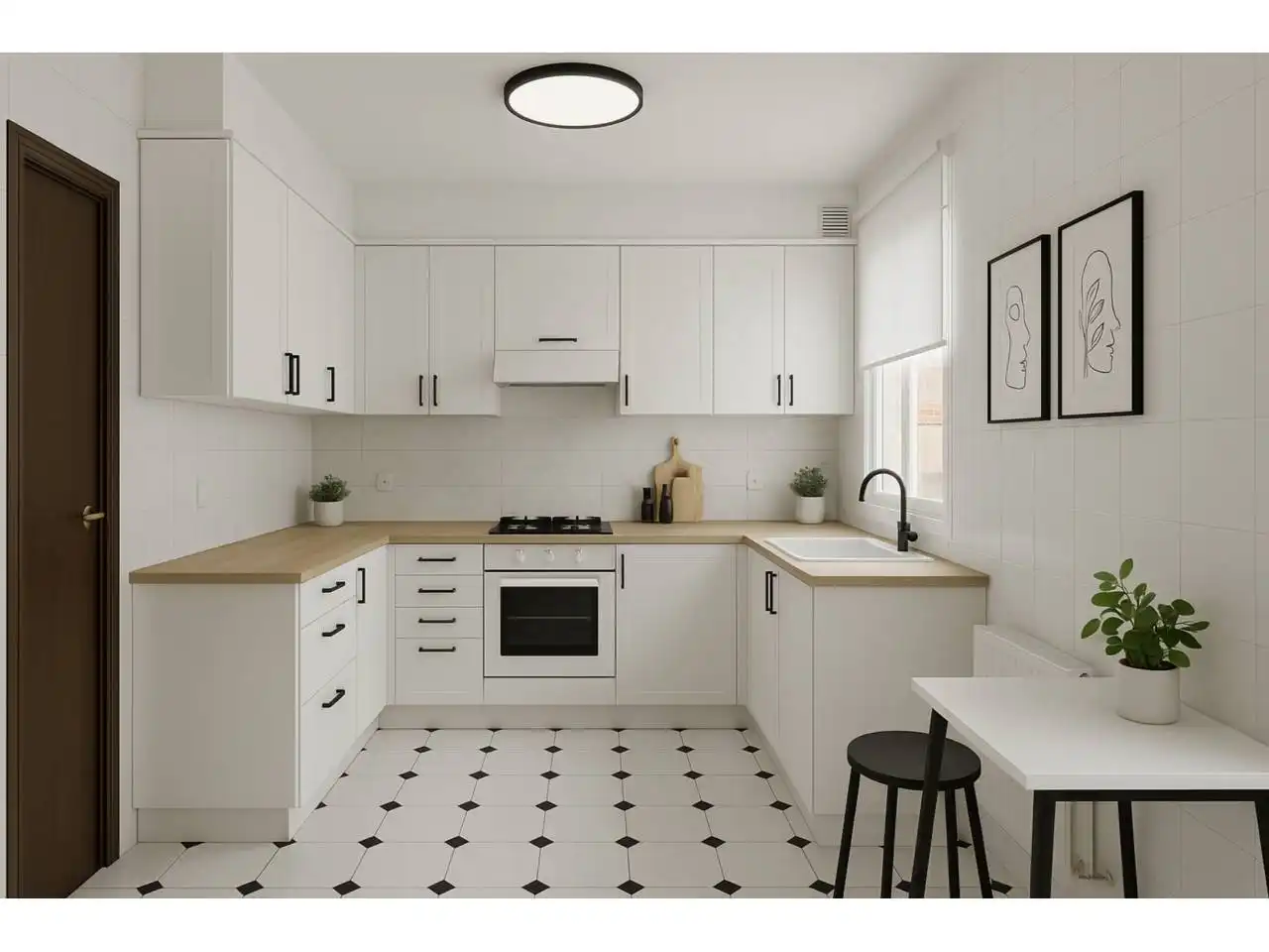 Kitchen of Flat for sale in Granollers  with Heating and Storage room
