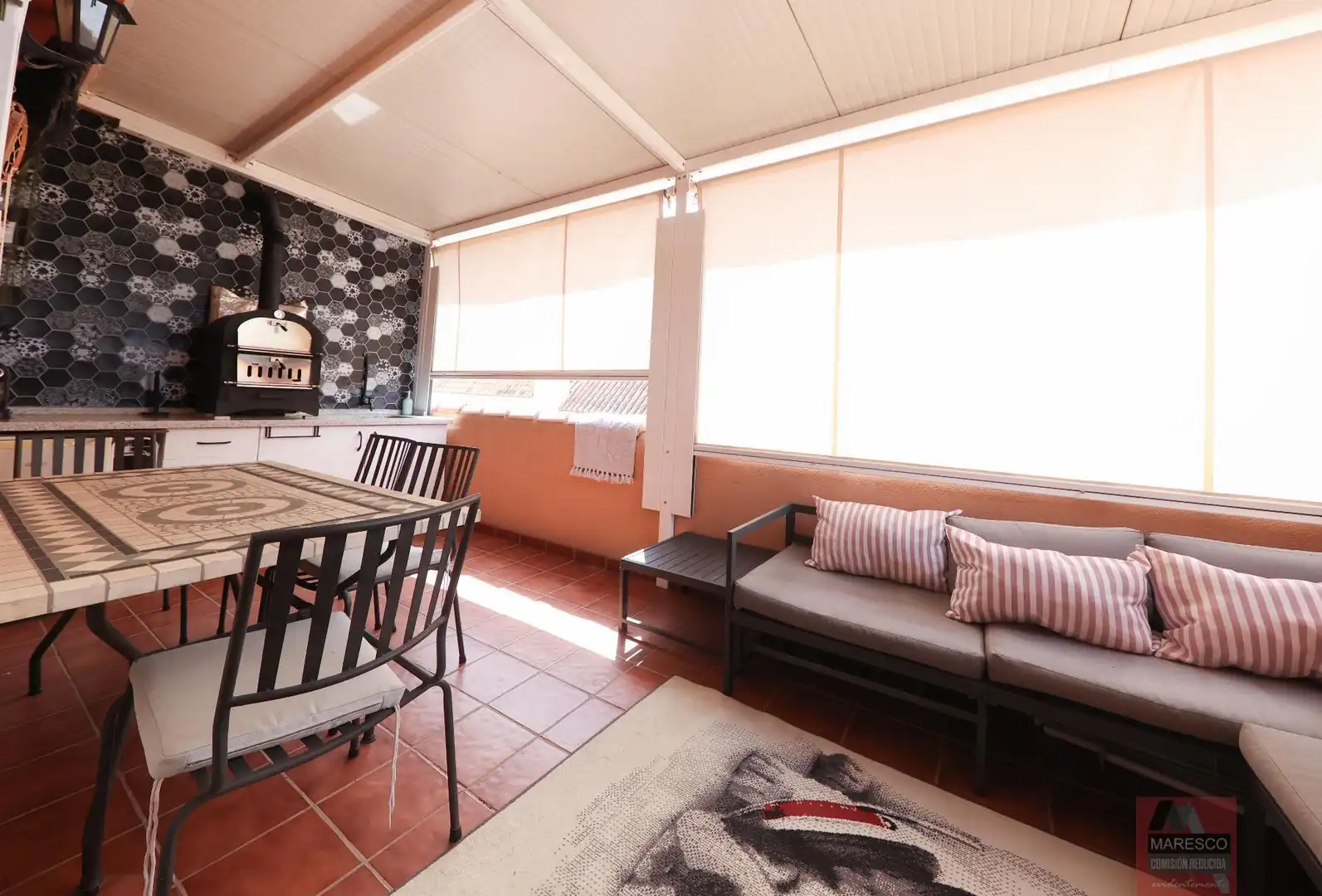 Terrace of Detached homes for sale in Mijas  with Air Conditioner, Heating and Terrace