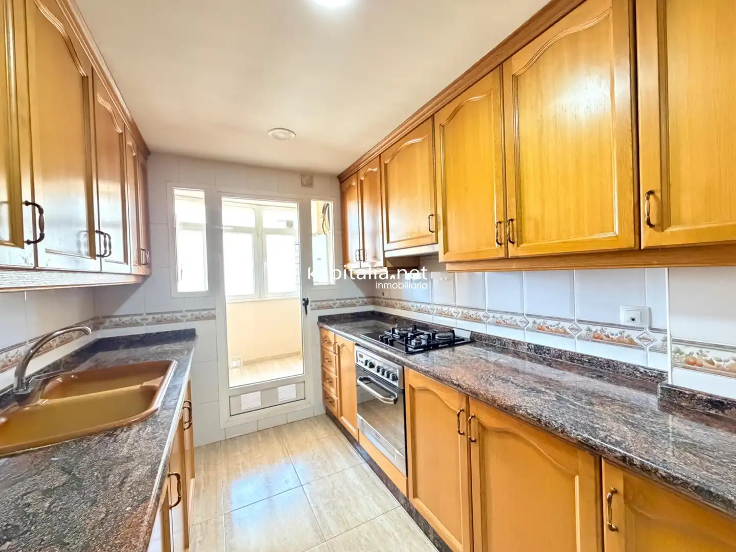 Kitchen of Flat for sale in Alcoy / Alcoi  with Air Conditioner, Heating and Private garden