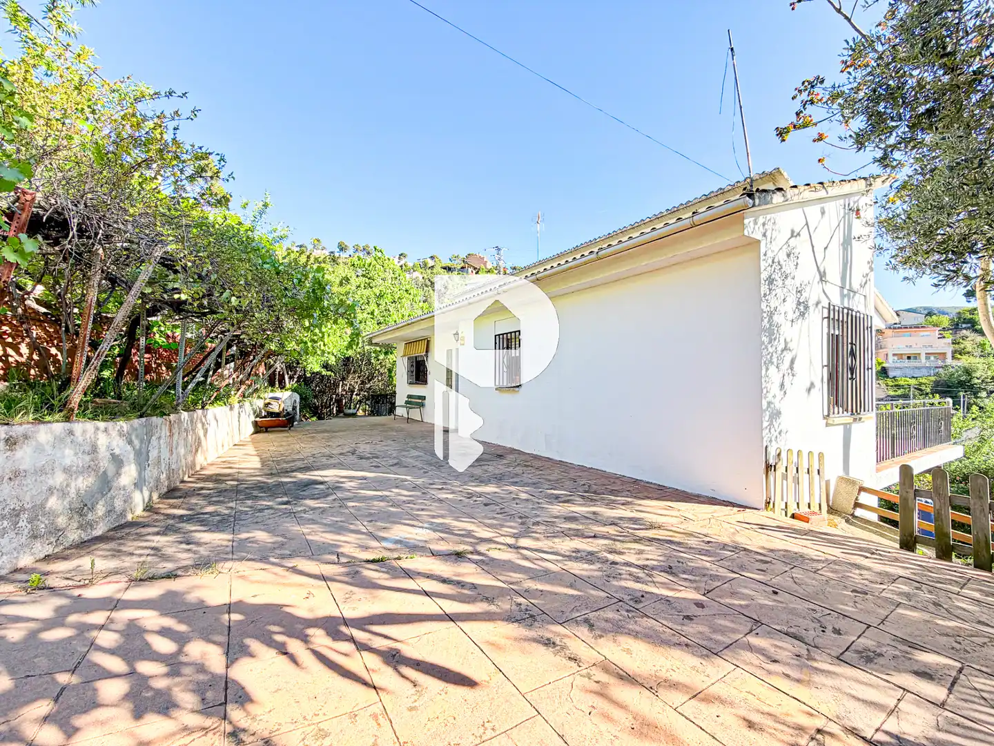 Exterior view of Houses for sale in Vallirana  with Air Conditioner, Heating and Private garden