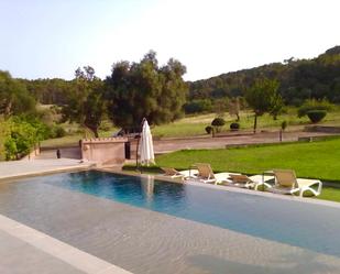 Swimming pool of Country house to rent in Montuïri  with Air Conditioner, Swimming Pool and Furnished