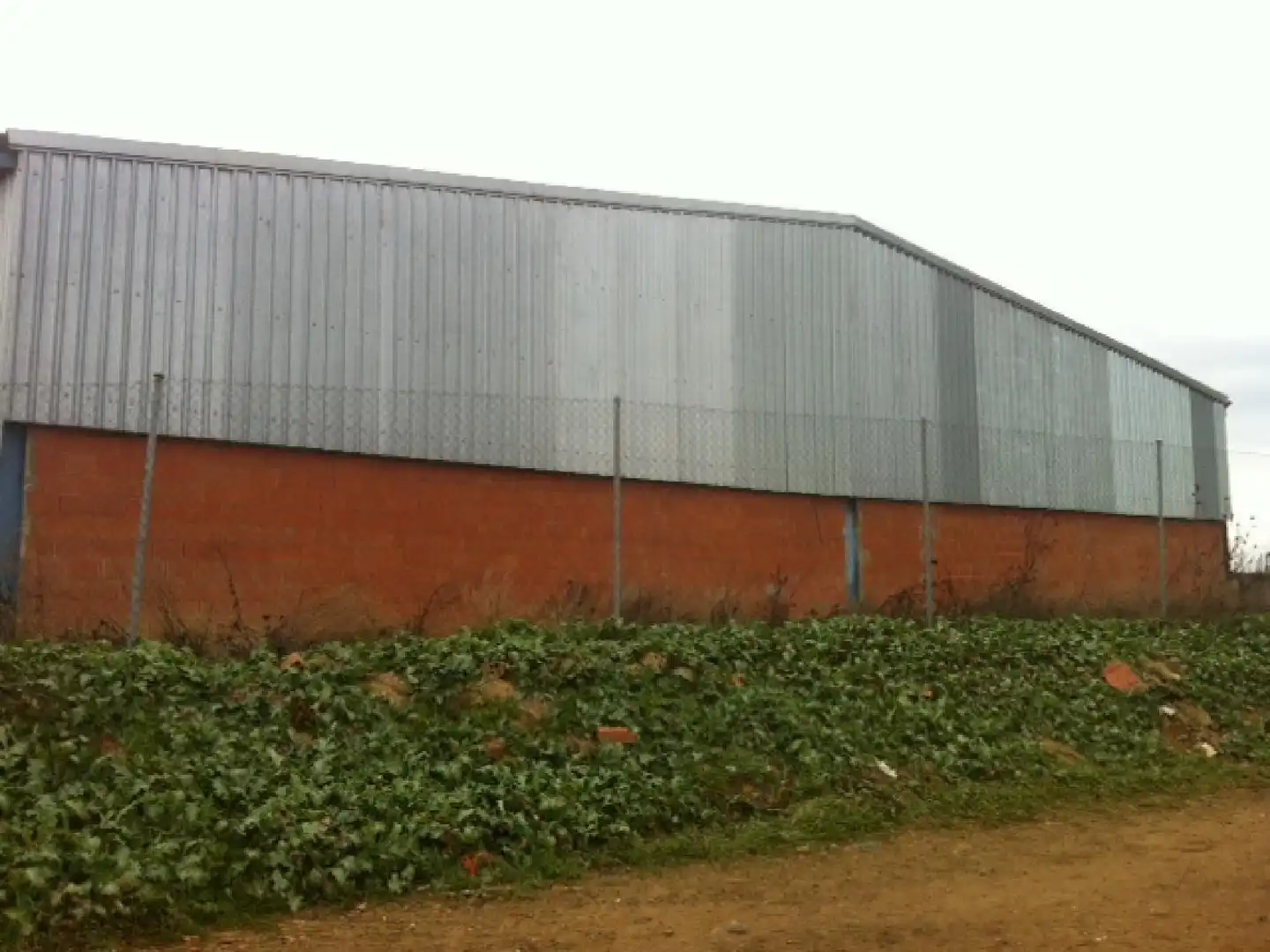 Vista exterior de Nau industrial en venda en Villamayor de Campos