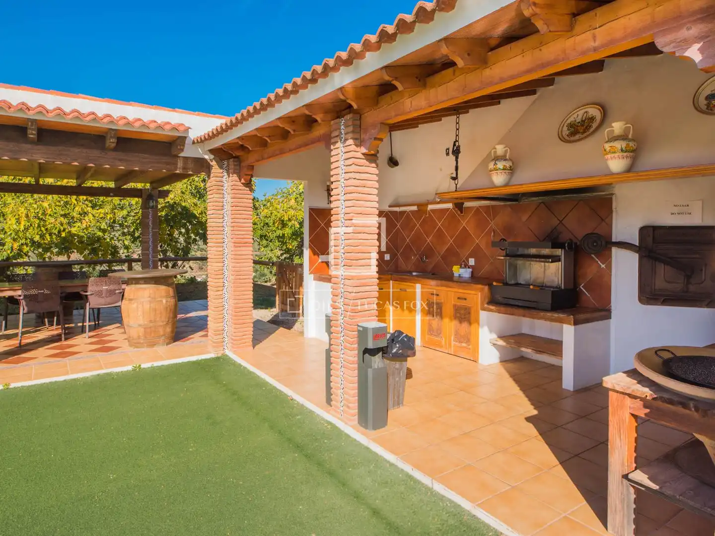 Terrassa de Casa o xalet en venda en Málaga amb Aire condicionat, Calefacció i Jardí privat
