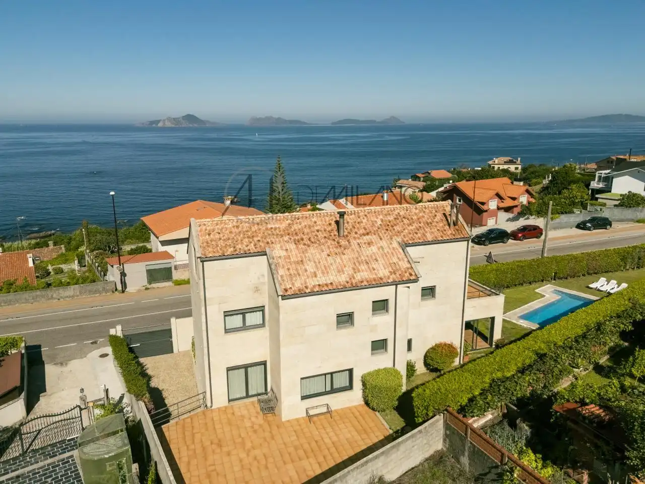 Exterior view of Houses for sale in Vigo   with Heating, Private garden and Terrace