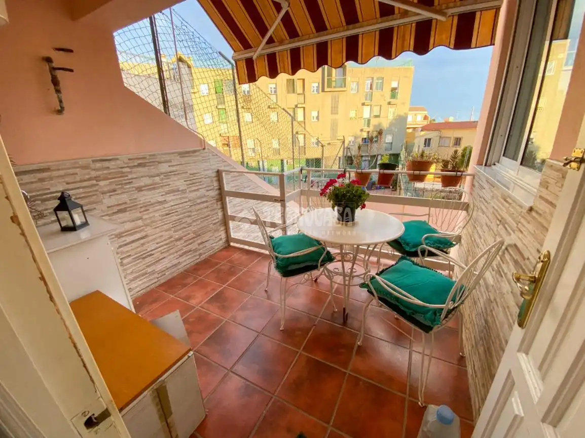 Terraza de Casa adosada en venta en Pechina
