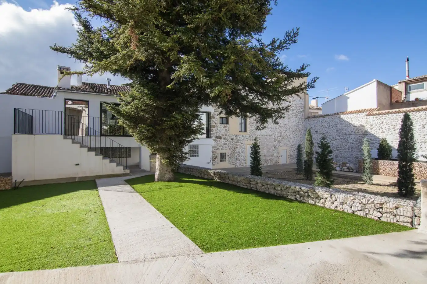 Vista exterior de Casa o xalet en venda en Cocentaina amb Calefacció, Jardí privat i Terrassa