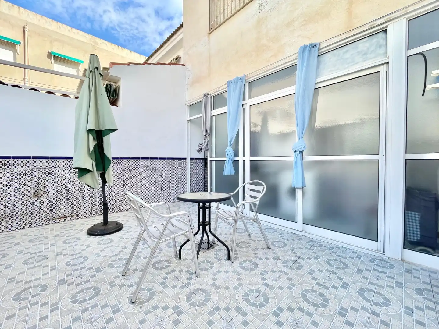 Terrasse von Haus oder Chalet zur Miete in San Pedro del Pinatar mit Klimaanlage, Heizung und Terrasse