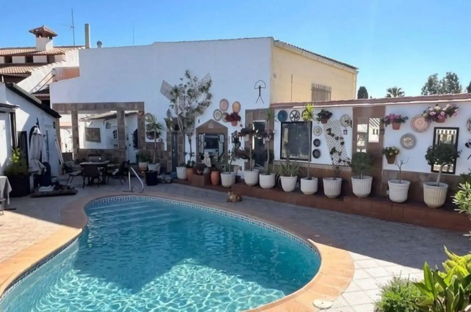 Piscina de Casa o xalet en venda en Antas amb Aire condicionat, Terrassa i Traster