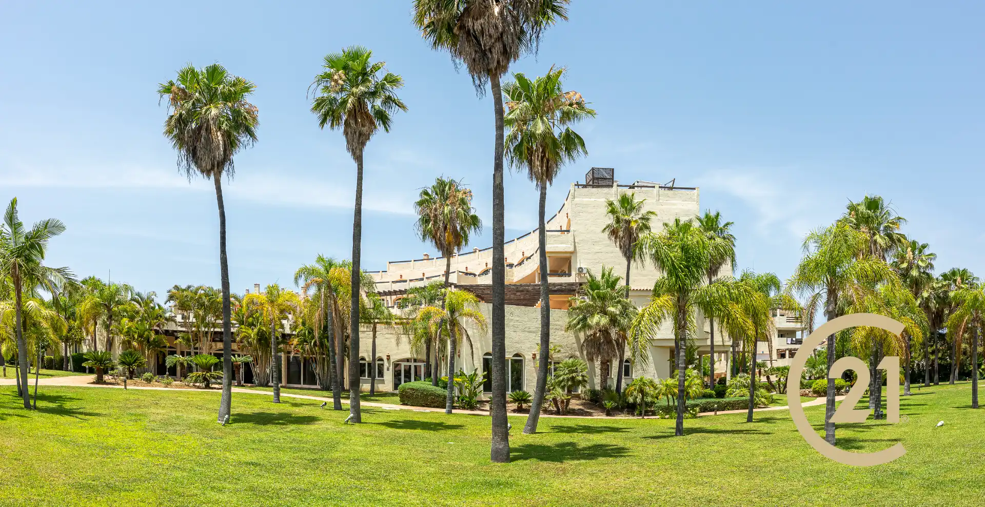 Exterior view of Buildings for sale in Estepona  with Community pool